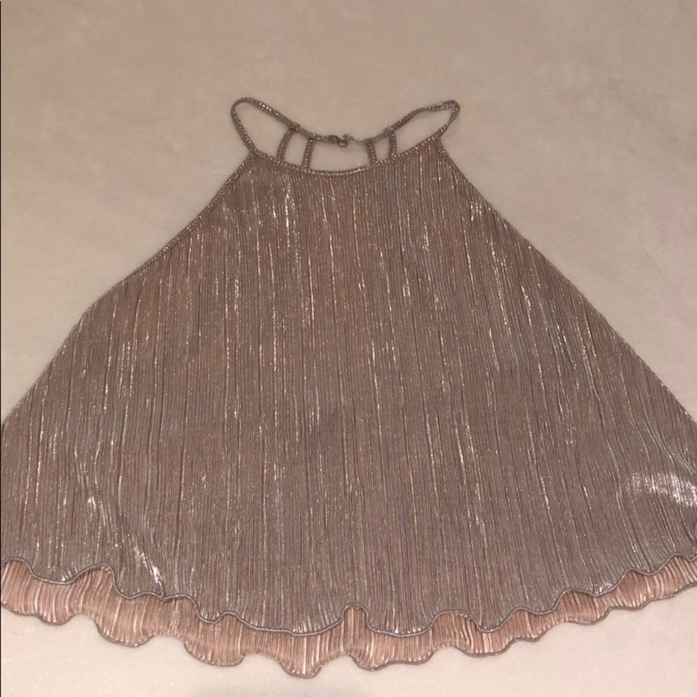 EUC Sparkly Open Back Top!